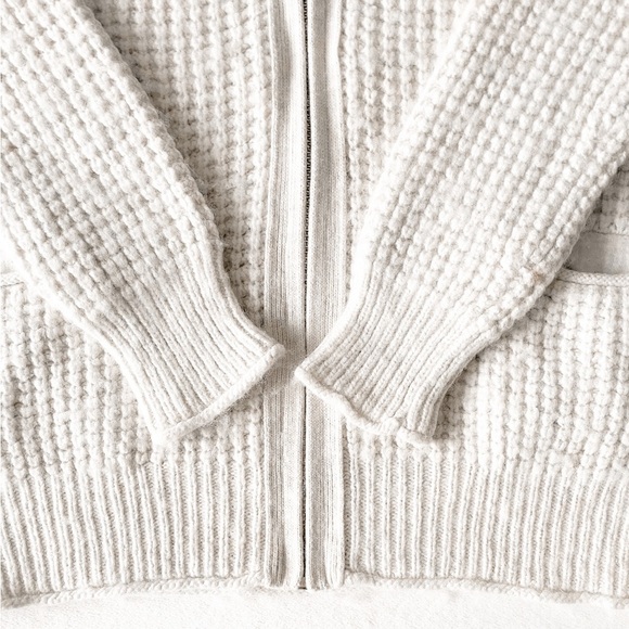 WILFRED Waffle Knit Wool Cardigan - Picture 5 of 8